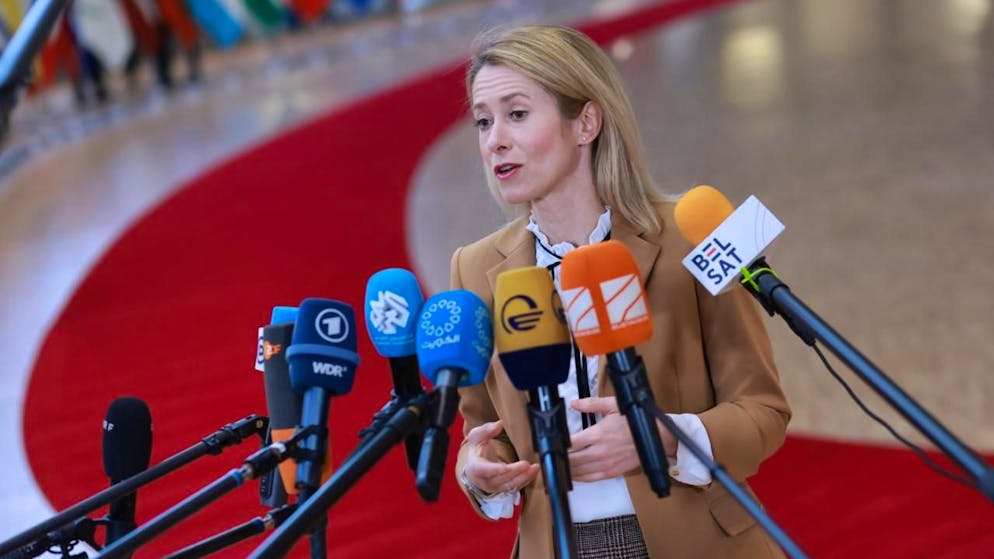 "Nous sommes les plus grands alliés et nous devons rester unis", a déclaré Kaja Kallas (archives).