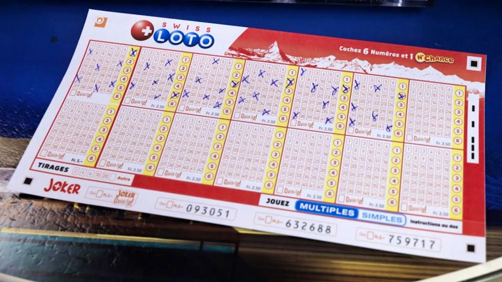 Lors du prochain tirage du Swiss Loto mercredi, 1,5 million de francs seront en jeu (archives).
