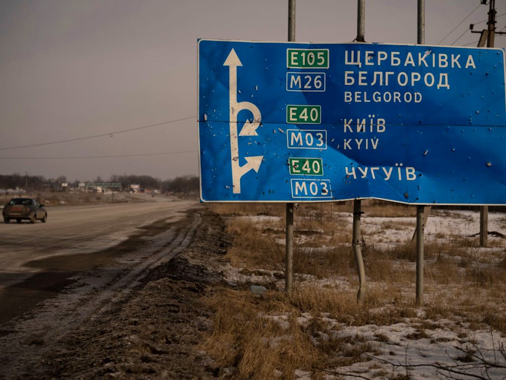 Die russische Grossstadt Belgorod liegt nah an der Grenze zur Ukraine.