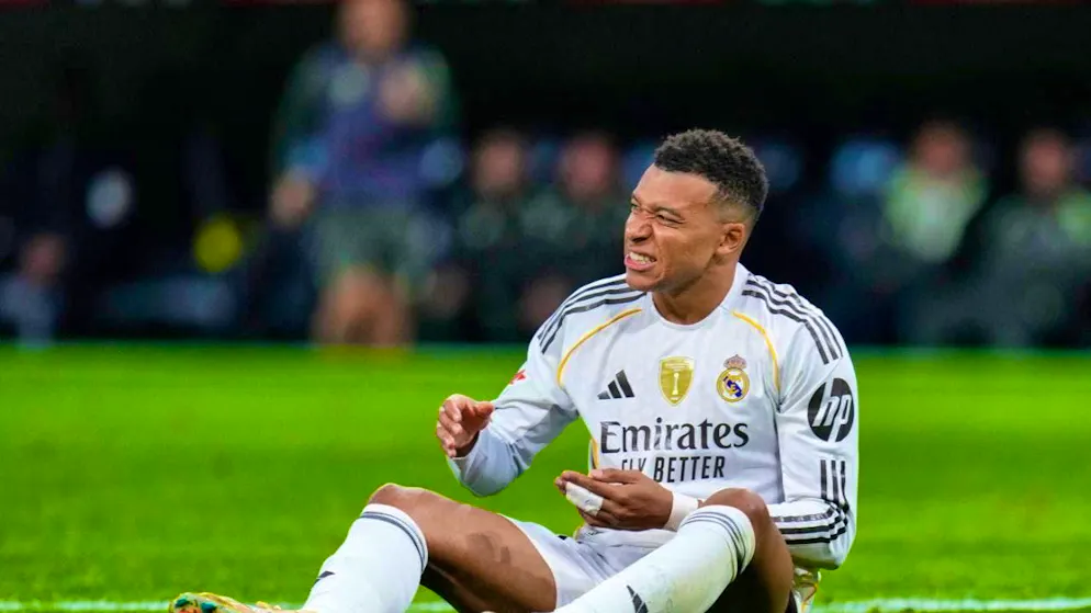 Not a good evening for Real Madrid and its top scorer Kylian Mbappé