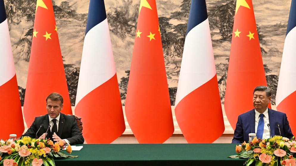 Une «question de vie ou de mort». Macron menace la Chine de droits de douane «dans les prochains mois»
