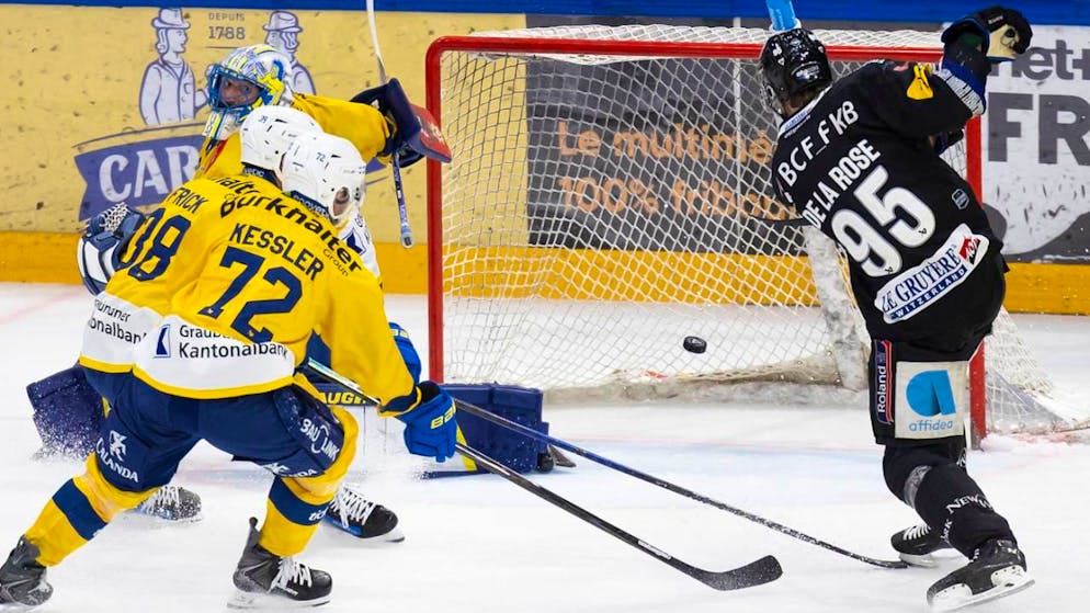 National League. Davos has no chance against Fribourg-Gottéron
