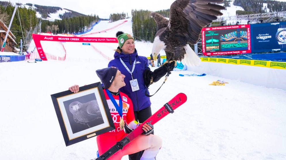 At his fifth attempt, Marco Odermatt achieves his first giant slalom victory in Beaver Creek.
