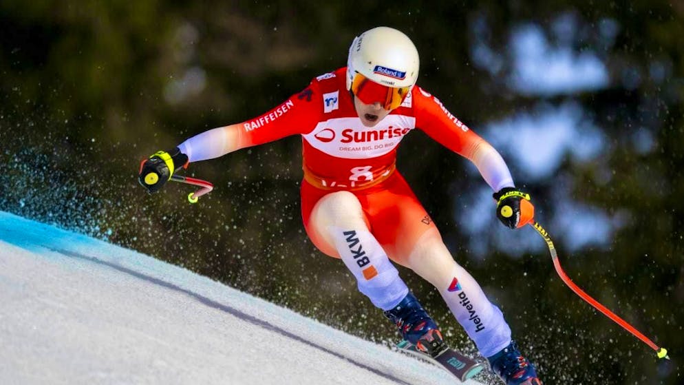Back in action at last: Jasmine Flury returns to the race track in St. Moritz this weekend after suffering complicated cartilage damage in her knee.