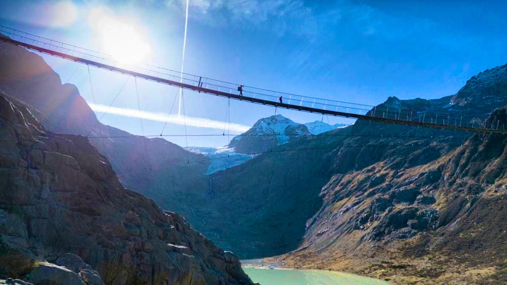 The Trift area is also part of the agreement between the canton, KWO and environmental associations. (archive picture)