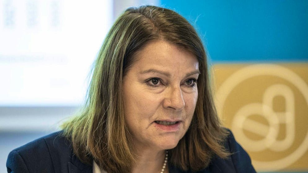 Verena Nold steps down as head of Santésuisse after 13 years. (archive picture)