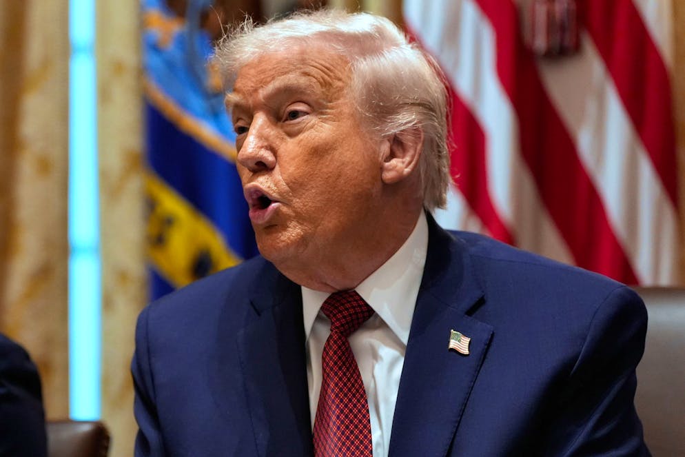 US-Präsident Donald Trump bestreitet – entgegen aller wissenschaftlichen Fakten –, dass der Klimawandel menschengemacht ist.