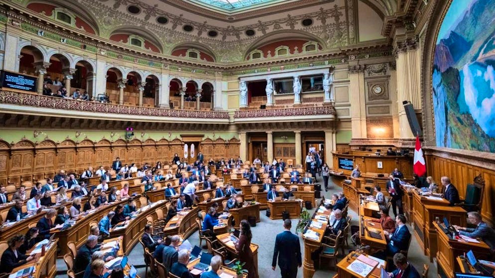 The National Council wants to spend less on foreign aid next year than the Federal Council and the Council of States. (archive picture)