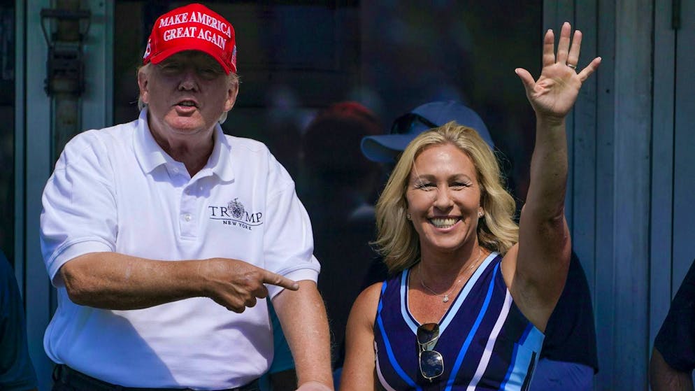 La nappe est rompue entre Donald Trump et Marjorie Taylor Greene.