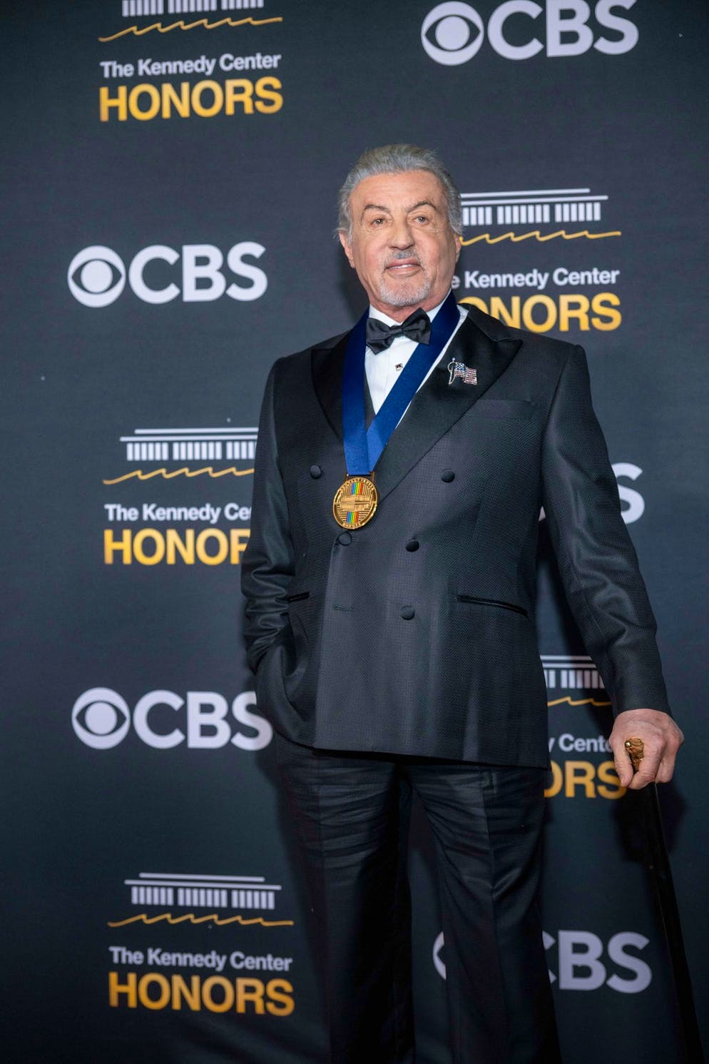 Gala im Kennedy Center mit Novum: Trump auf der Bühne - Gallery. Der Schauspieler Sylvester Stallone wurde bei der Gala ausgezeichnet. 