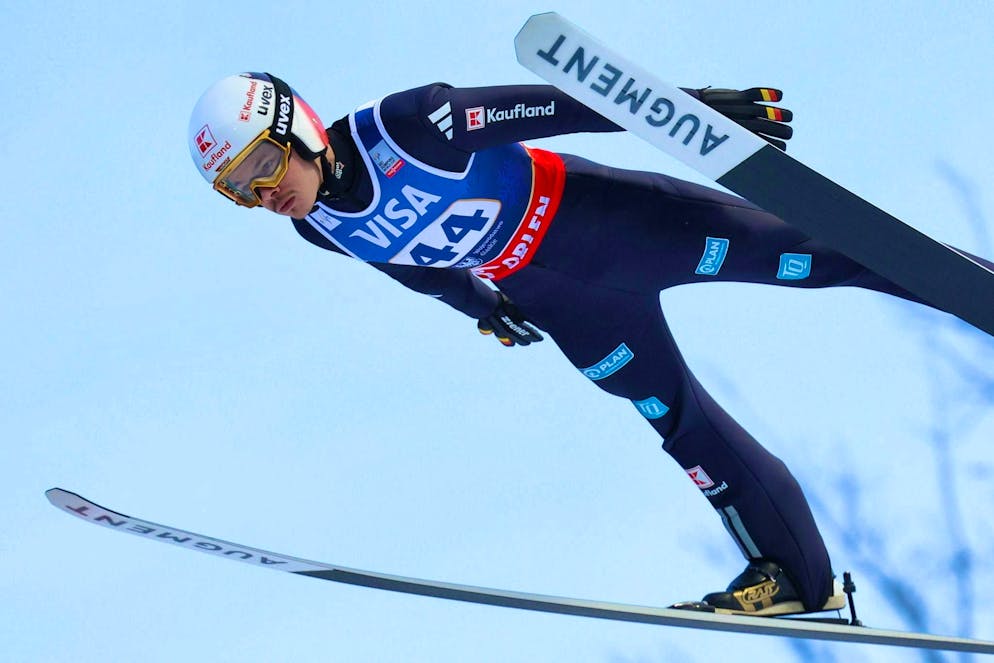 Ski jumper Philipp Raimund defies his fear of heights.