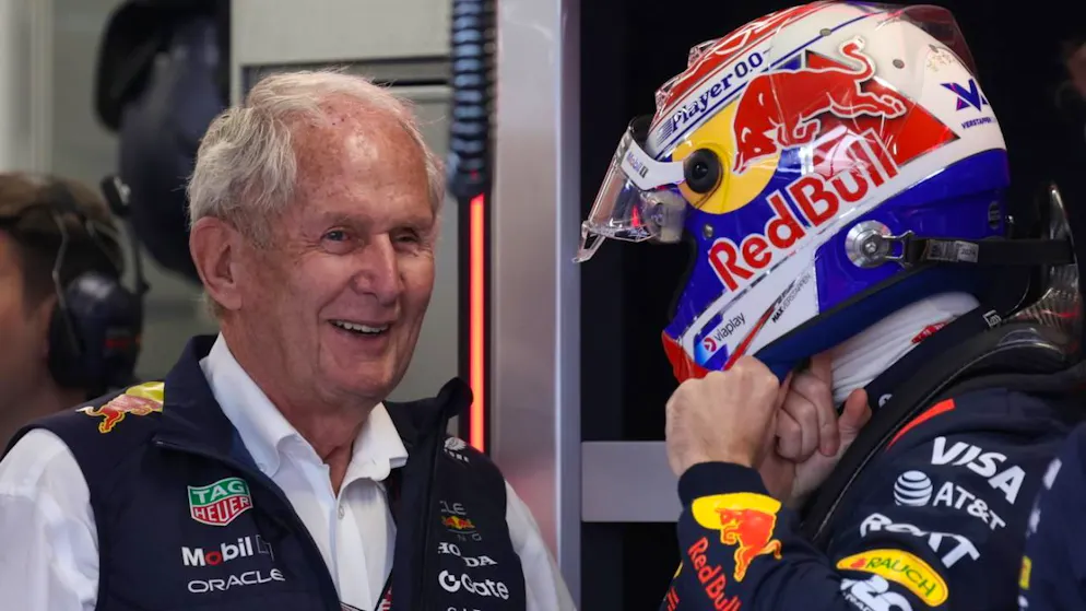 Helmut Marko (links) verlässt Red Bull.