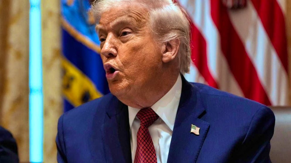 dpatopbilder - US President Donald Trump speaks at the White House (archive photo). Photo: Alex Brandon/AP/dpa