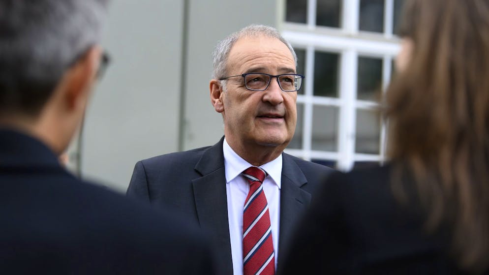 Re-election as President of the Swiss Confederation. Guy Parmelin's election party costs 200,000 francs