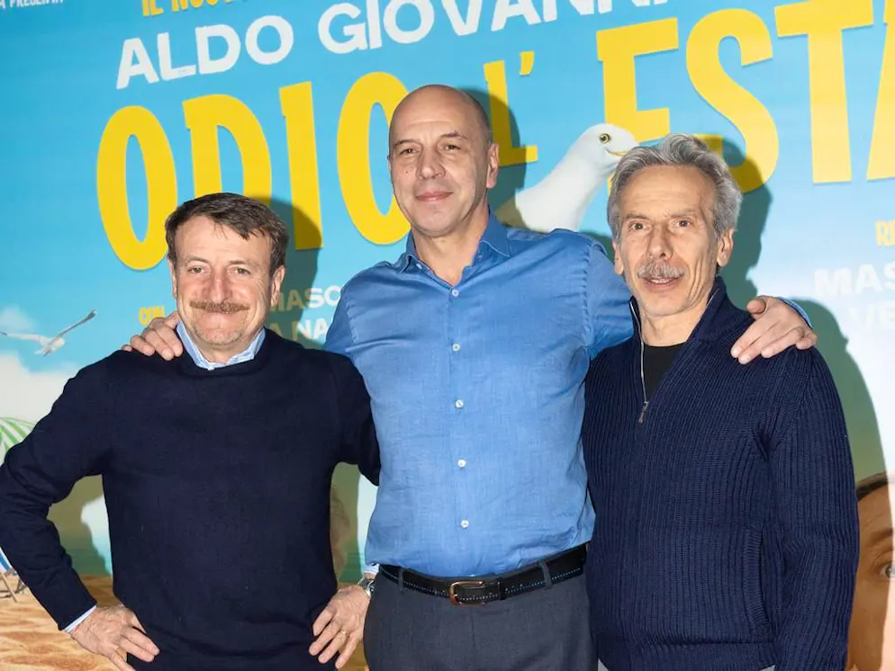 Aldo Baglio Con Giovanni Storti E Giacomo Poretti