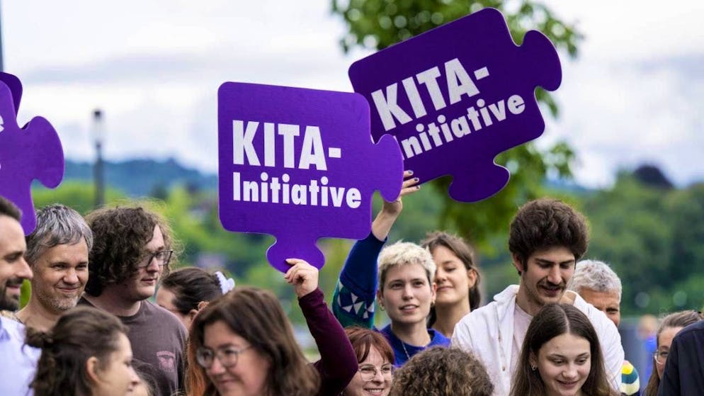 Parliament has drawn up a counter-proposal to the daycare initiative. According to the proposal, the federal government should continue to provide financial support for childcare that complements family life. (Archive image)