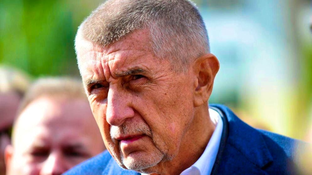 ARCHIVE - The Czech billionaire and founder of the ANO party, Andrej Babis, at an election campaign appearance in the Modrany district of Prague. Photo: Michael Heitmann/dpa