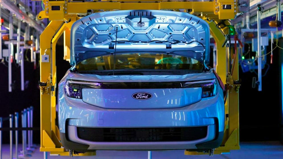 Les constructeurs Renault et Ford ont noué un partenariat pour le développement et la production, sur un site du groupe français, de deux voitures électriques Ford destinées au marché européen. (archives)