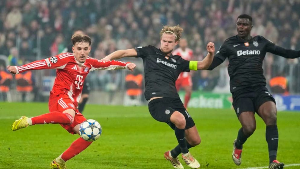 Lennart Karl bringt Bayern München in Führung