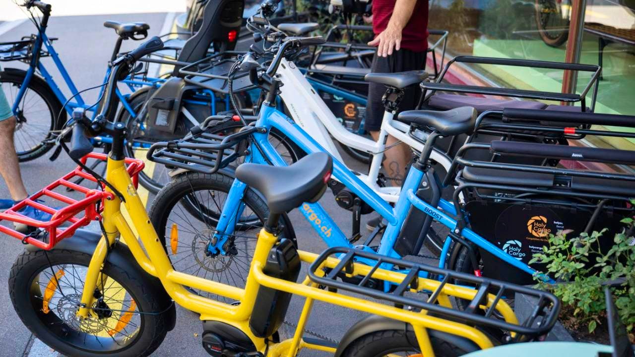 Road traffic. Longtail bikes and cargo bikes should carry a license plate