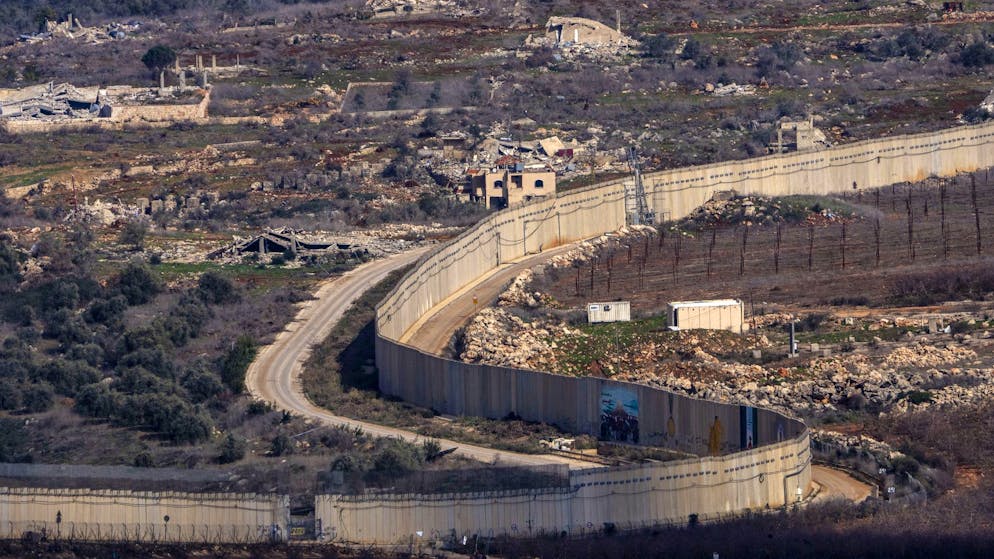 Die Grenzmauer zwischen Israel und dem Libanon. (Archivbild)