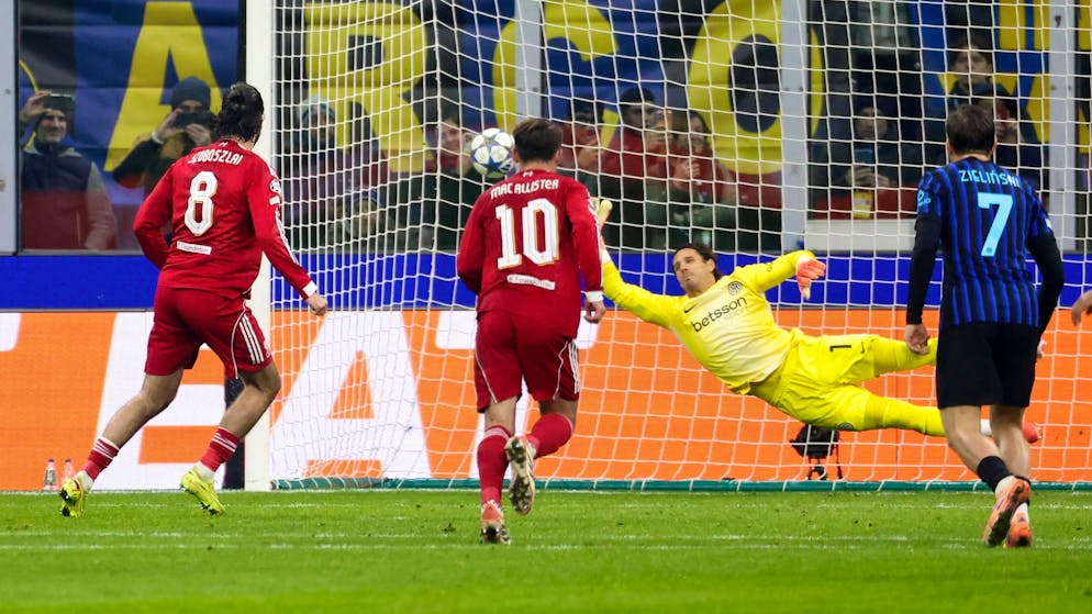 Yann Sommer spät bezwungen. Liverpool schlägt Inter dank VAR-Penalty in der Schlussphase
