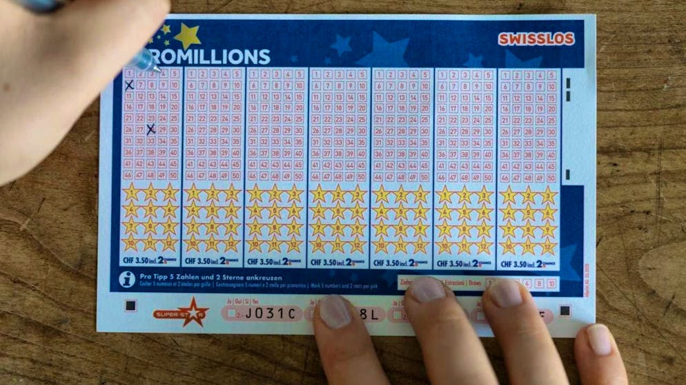 A lucky player from Belgium won almost 134 million Swiss francs in Tuesday's Euro Millions draw. (archive picture)