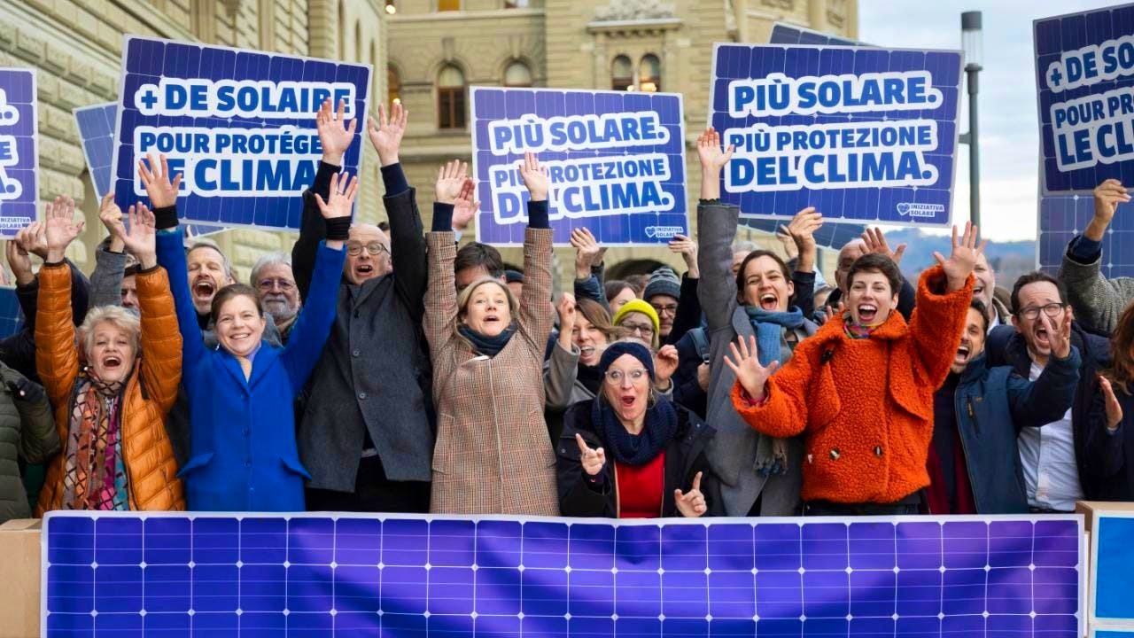 Energie. Les Vert-e-s déposent leur initiative solaire