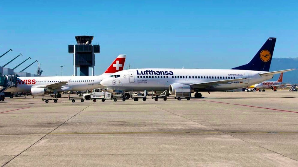 Airlines such as Swiss are to be better recognizable as subsidiaries of the Lufthansa Group in future. (archive picture)
