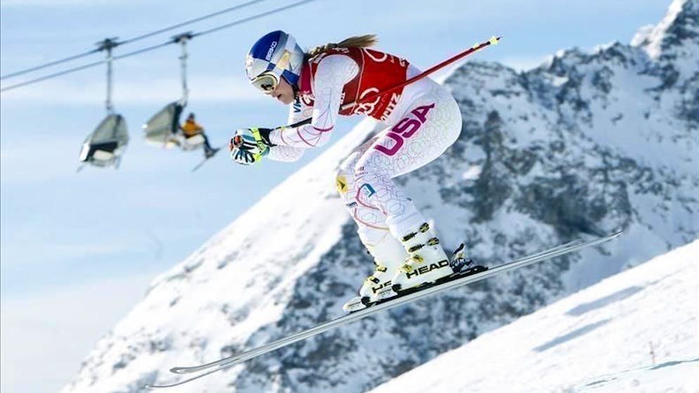 In vista della CdM del weekend. Lindsey Vonn segna il miglior tempo nel primo allenamento a St.Moritz