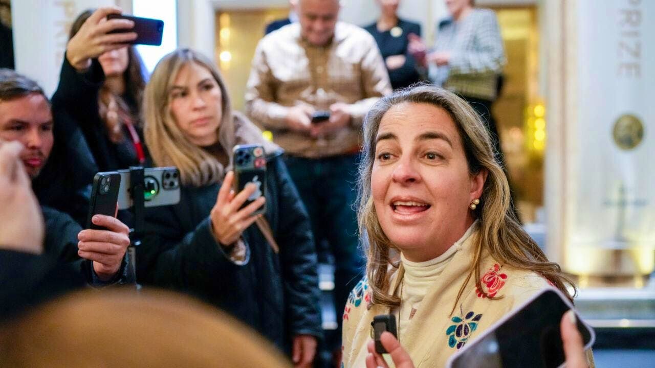 Norwegen. Nobelpreisträgerin Machado kommt doch nach Oslo