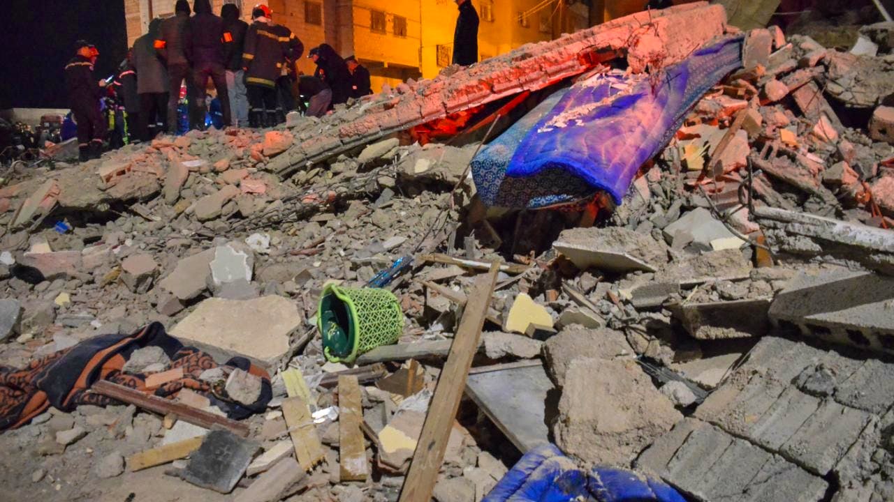 Latest news. Apartment building collapses in Morocco - 19 dead
