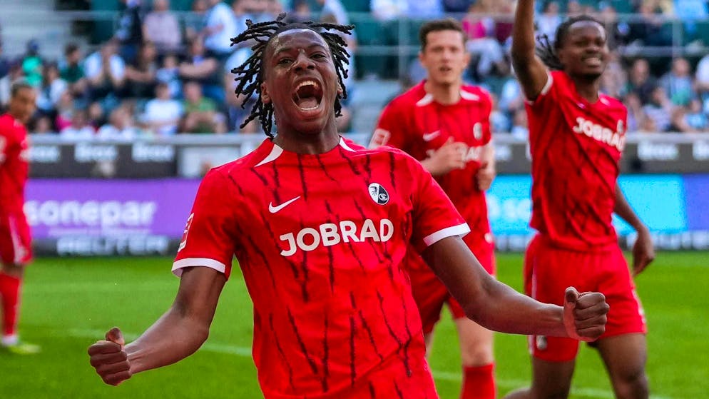 Johan Manzambi shows strong performances in Freiburg.