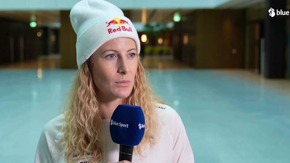 Ski cross racer Fanny Smith. 