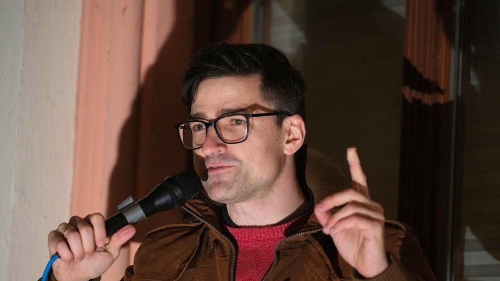 L'attivista di estrema destra Martin Sellner