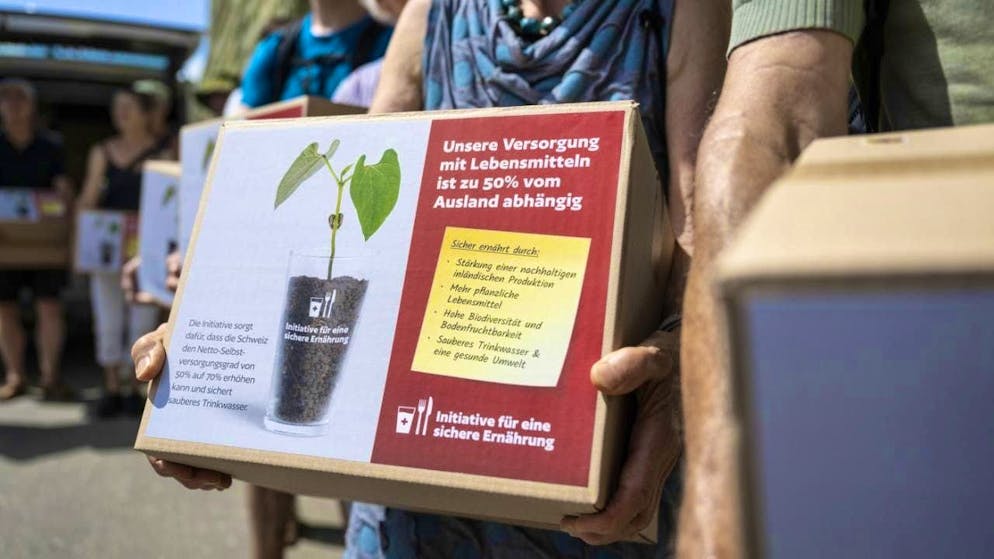 The initiators criticize Switzerland's dependence on food imports. (archive picture)