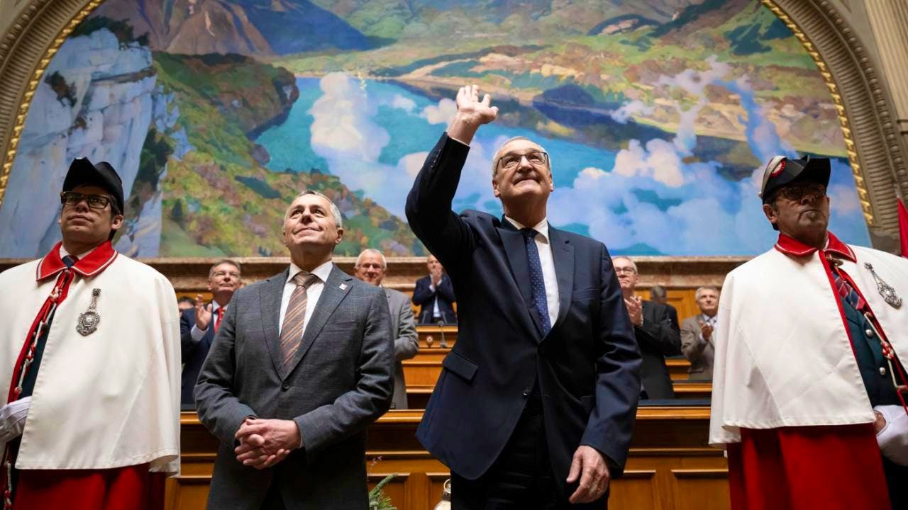 Bundespräsidium. Guy Parmelin mit Rekordresultat zum Bundespräsidenten gewählt