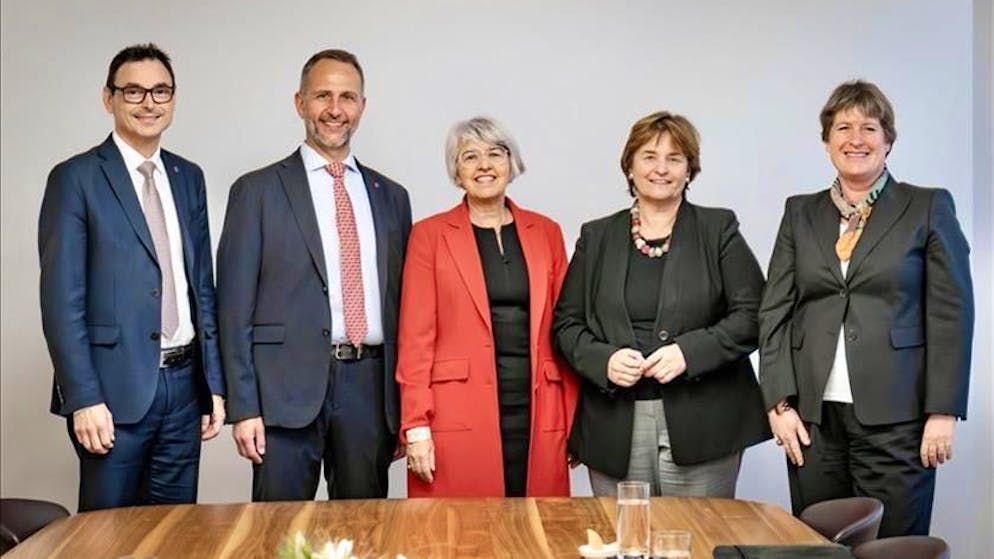 Colloqui. Il Consiglio di Stato ticinese incontra Baume-Schneider a Berna