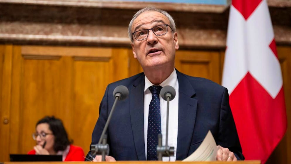 La deuxième. Guy Parmelin: une présidence aux allures de dernier tour de piste