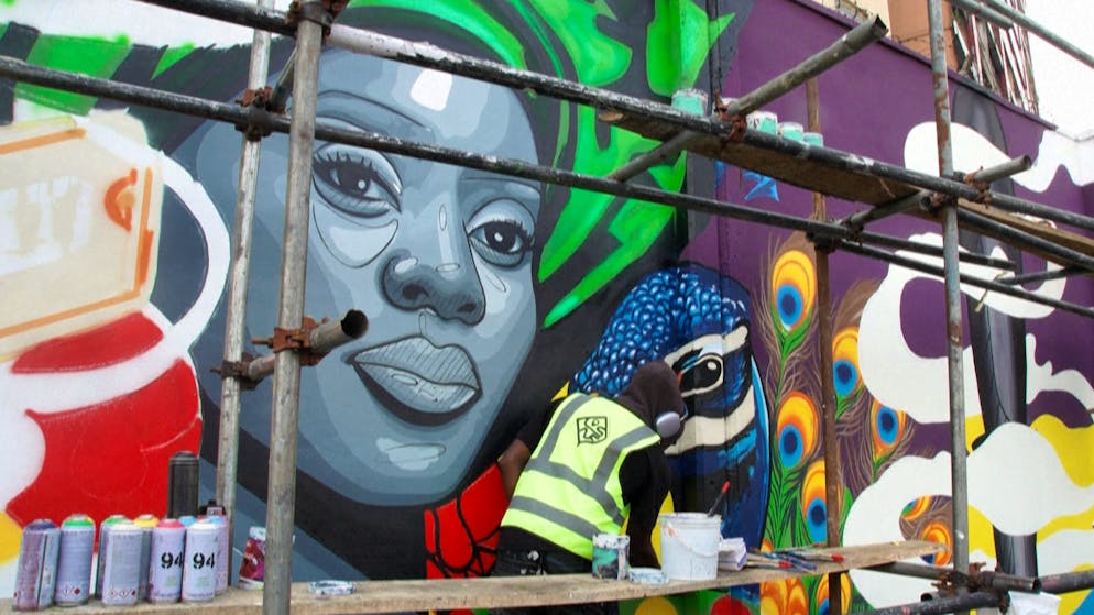 Lagos Street Art Festival. Nigerias Mega-City wird zur Open-Air-Galerie – doch die Realität bleibt hart
