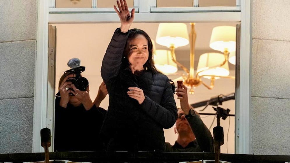 A Oslo. Il premio Nobel Machado si mostra in pubblico per la prima volta in 11 mesi