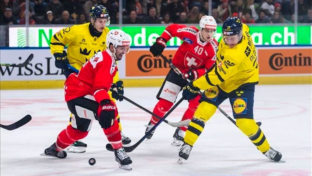 Hockey. Svizzera sconfitta ai rigori dalla Svezia agli Swiss Ice Hockey Games