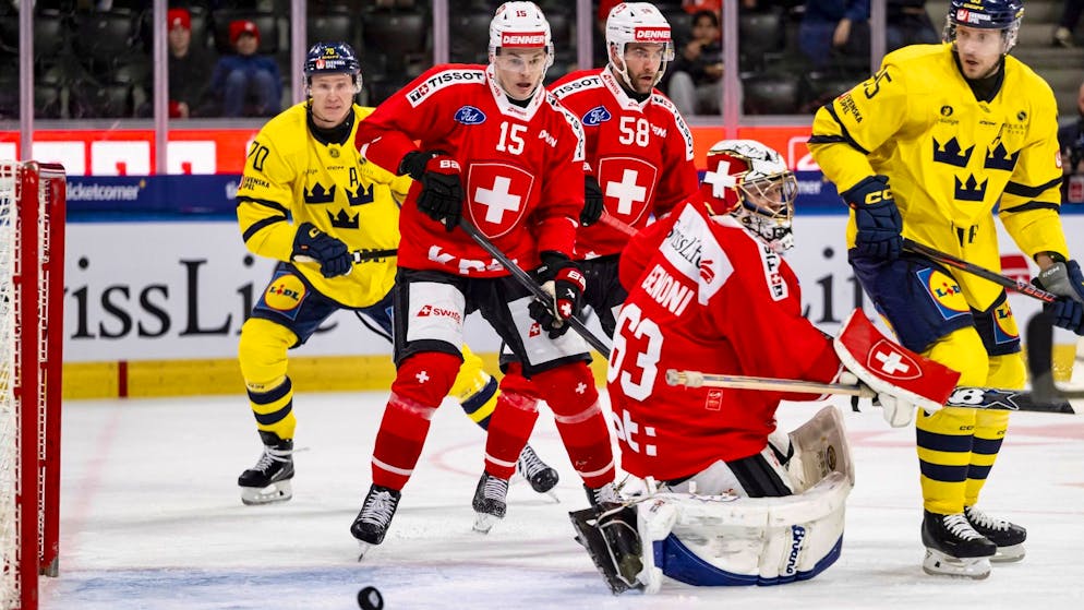 Euro Hockey Tour. La Suisse finit par plier aux tirs au but face à la Suède