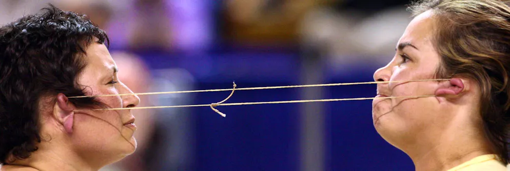 Uno sport alquanto strano.