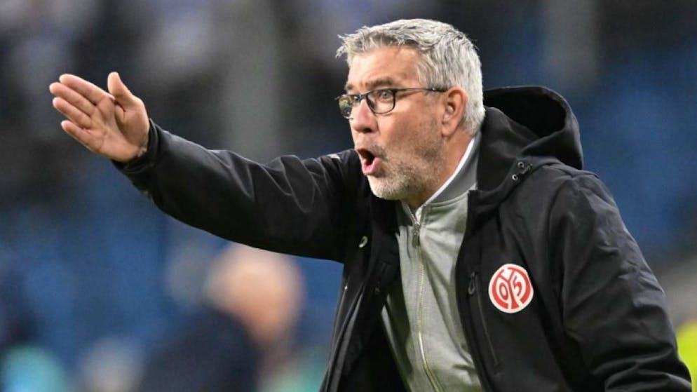 Die Anweisungen fruchteten noch nicht ganz: Mainz spielte beim Debüt von Trainer Urs Fischer 1:1.