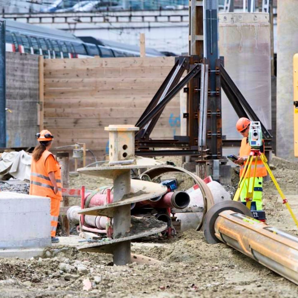 Coûts supplémentaires. L'extension de la gare de Berne accuse un retard de deux ans