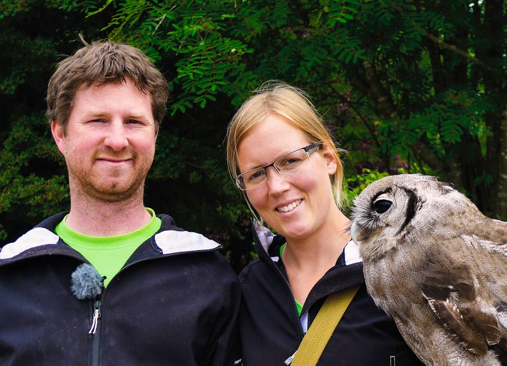 Alexandra Taetz mit ihrem Mann Remo Müller in der 7. Staffel von «Auf und davon».