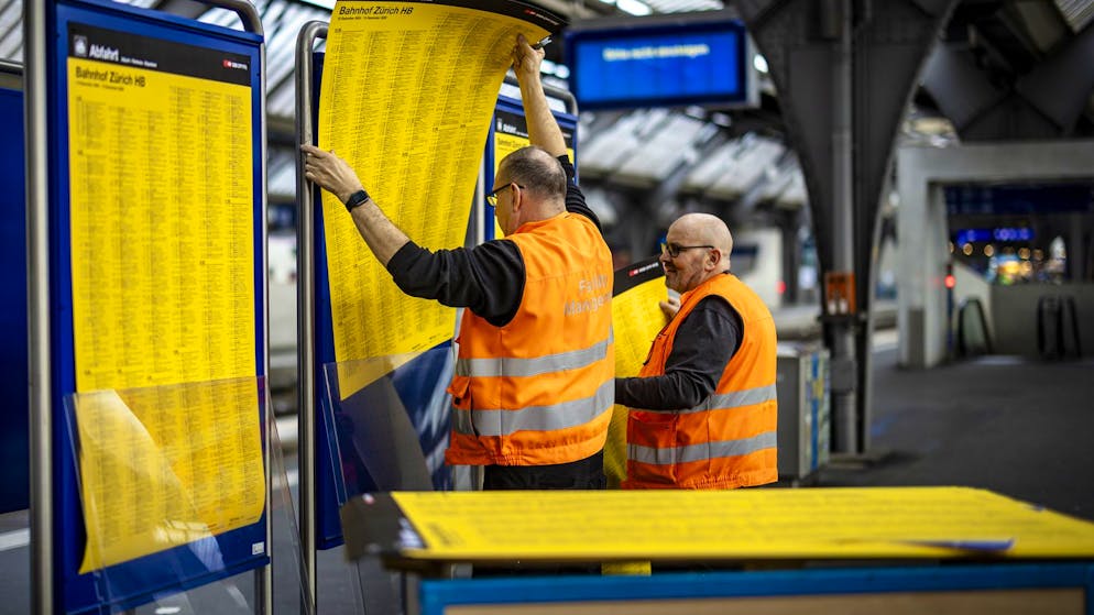 Before and after comparison. Rail fans can look forward to these five timetable changes in particular