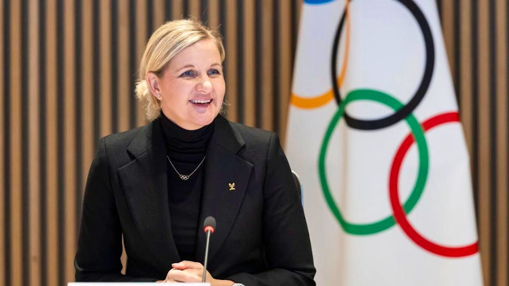 Arbeiten an der Rückkehr russischer Junioren und Sportler in den Weltsport: das IOC mit Präsidentin Kirsty Coventry