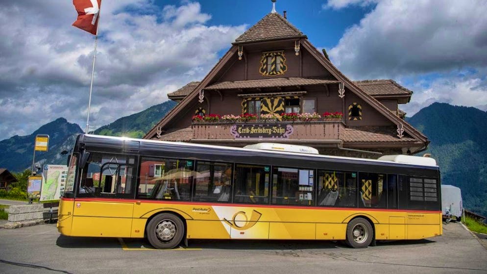 Regional passenger transport includes the Postbus routes. (archive picture)